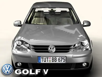VW Golf V 3D model