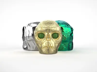 Skulls of Touganda 3D print model