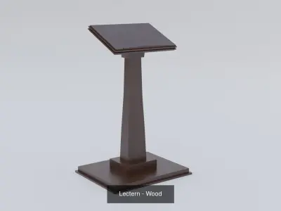 Pulpit Pack 3D Model Collection