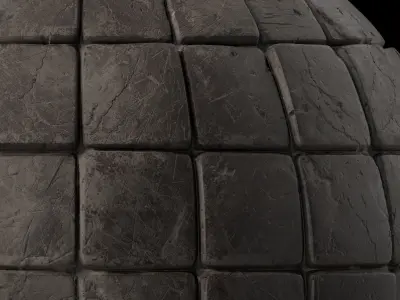 Stone Wall Materials 95- Slat Stone walls - Pbr 4k Seamless Texture