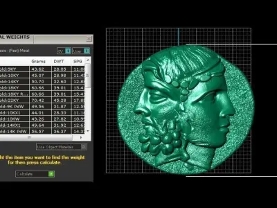 ancient coins 3D print model