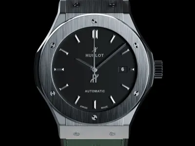  Hublot Classic Fusion watch             3D model