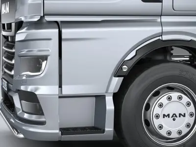 Man TGX 2021 3D model