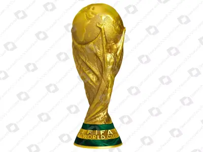 FIFA World Cup Trophy 3D model