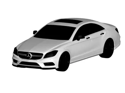 mercedes benz cls-500 3D model