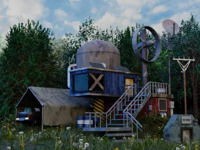 Base Survival 3D model