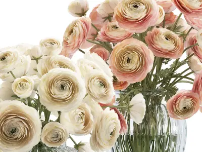 Flower In Vase   37 3D model