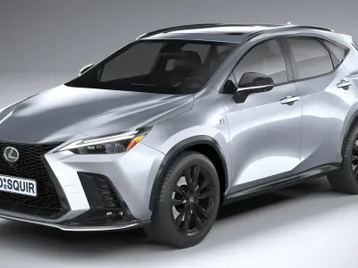 Lexus NX300 F-Sport 2022 3D model