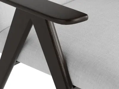 Acara Accent Chair 3D model