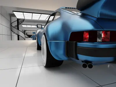  Porsche 911 Turbo 930 3D model