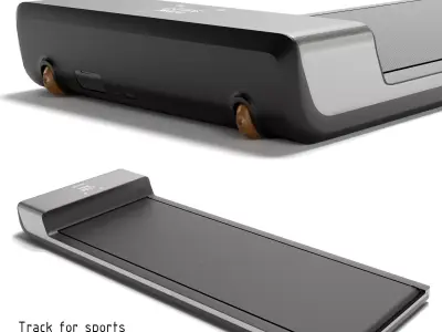 Track for sports walking  treadmill D670 3D model