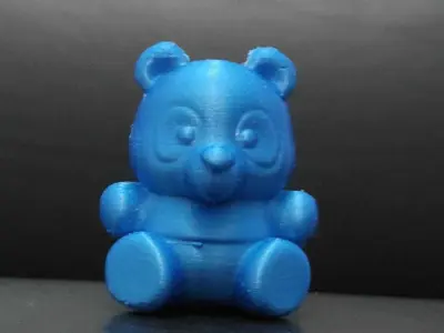 Cute Round Panda 3D print model
