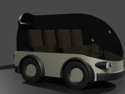 unique car 3D model 3D model