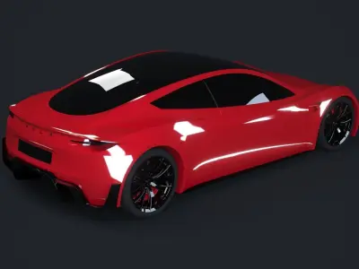 Tesla Roadster 3D model