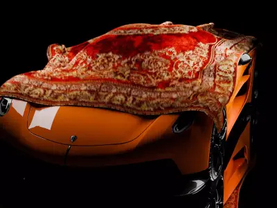 Persian Luxury Carpet Pack 3D model