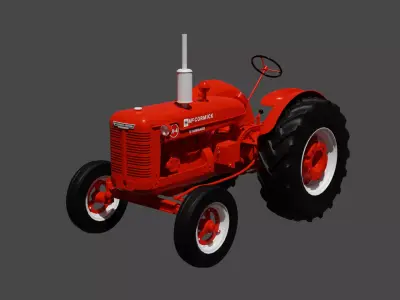 McCormick-Deering W4 And Super W4 3D model
