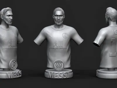 Messi 3D Printable 1 3D print model