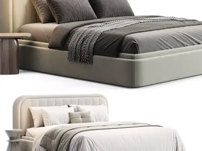 Bed K532 delavega 3D model