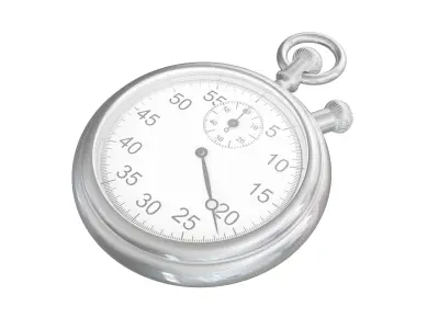 Stopwatch 3D model
