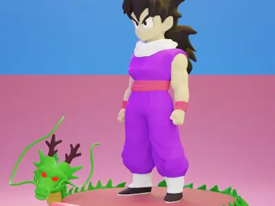 Son Gohan 3D model
