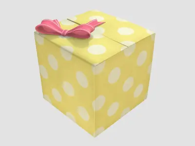 Gift box 3D model