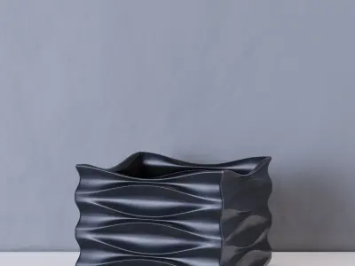 Abstract Vases Collection 3D model