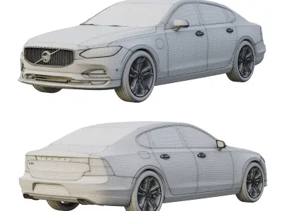 Volvo s90 3D model