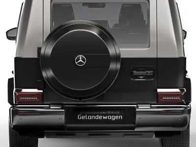 Mercedes-Benz G500 2019 3D model