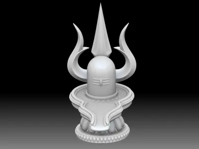 shiva shivling 3d print model 3D print model