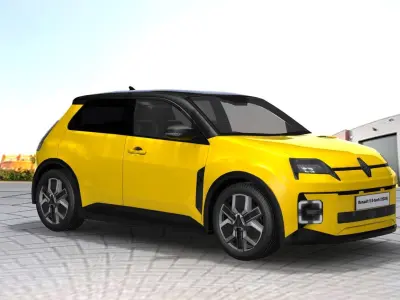 Renault 5 E- tech 2024 3D model