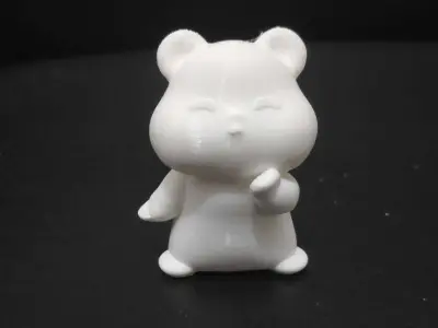 Hamster Kissing 3D print model