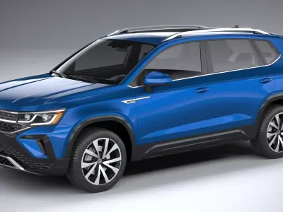 Volkswagen Taos 2022 3D model
