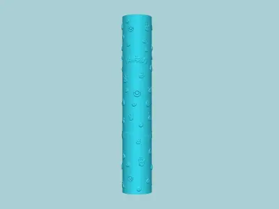 Texture Roll 62 Pokemon Positive - Fondant Decoration Maker 3D print model