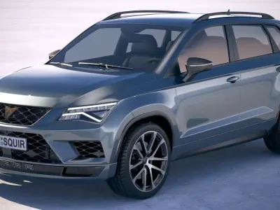 Seat Ateca Cupra 2019 3D model