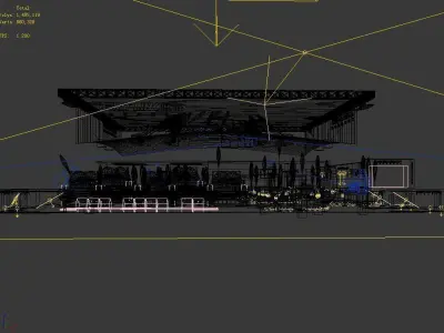 Exhibition - Area - 24X20-3DMAX2012-05 3D model
