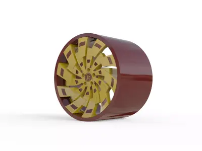 RUCCI FORGED fam WHEEL 3D PRINT MODEL  3D print model