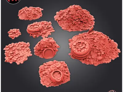 Treasure 3D print model