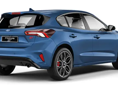 Focus ST Line 2020 3D model