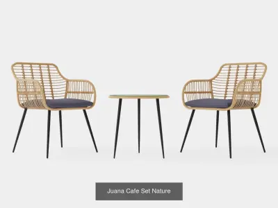 Collection of Cafe Set - 5 Models