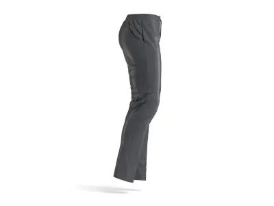 Black Sport Pants - sporty training trackpants 3D model