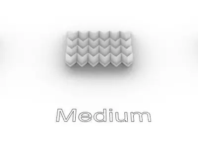 Geometric Square Coaster - All Patterns 3D print model