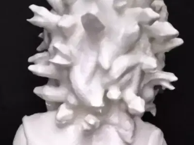 Medusa Bust Sculpture 3D print model