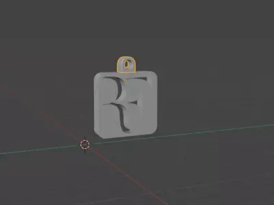 Roger Federer KeyHolder Printable 3D print model