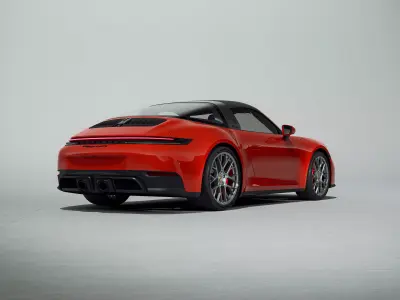 2025 Porsche Targa4 GTS 3D model