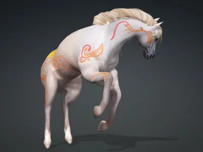 Horse-D2 3D model