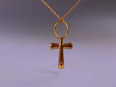 ANKH CROSS Free 3D model