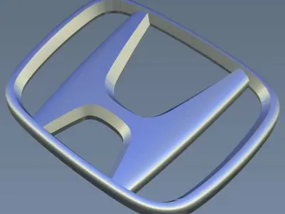Honda logo create in Alias AutoStudio 3D model