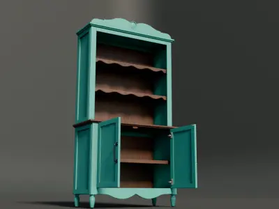 Dining Hutch 3D model