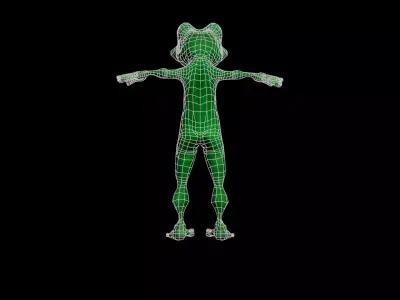 karekter modeli animasyon  3D model