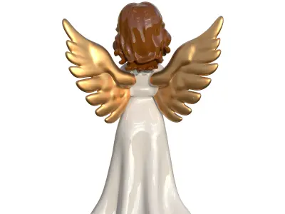 Christmas Angel Figurine  3D print model